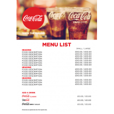 A-BOARD - MENU LIST WC151ADA